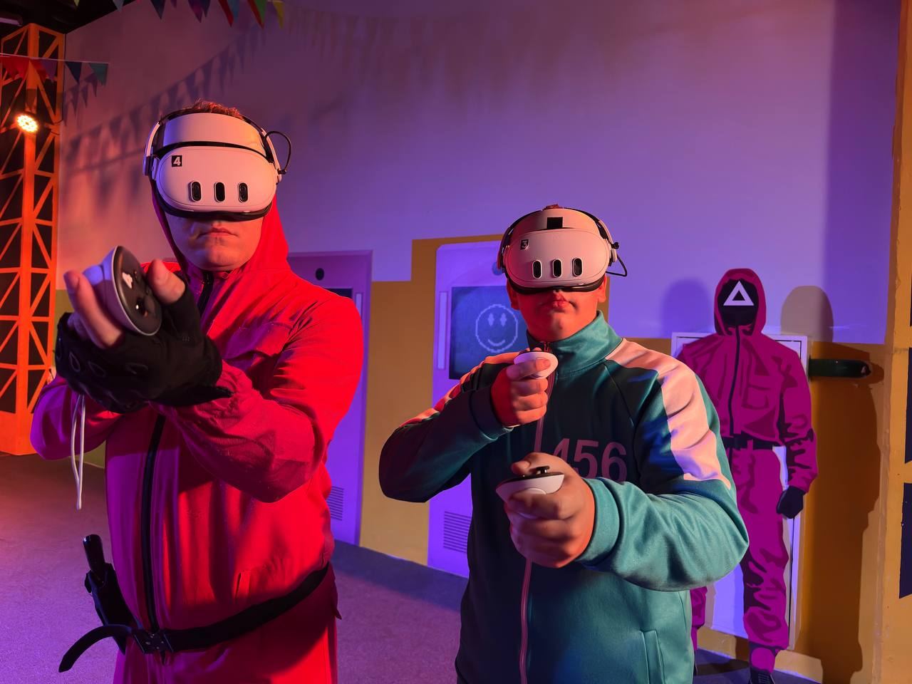 VR Игра в кальмара
